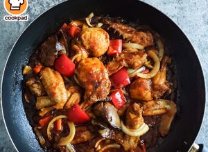 Gambar Ayam Goreng Sos Pedas Masam Manis