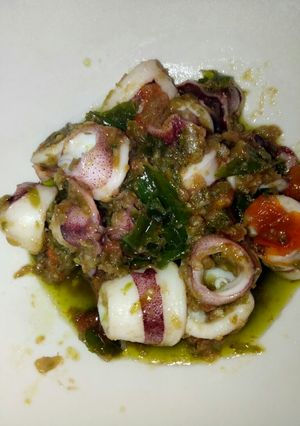 Foto resep Cumi sambal ijo