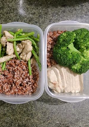 Hình của món Eat clean trong 15’.