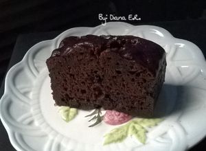 Foto resep Brownies NutriCake Praktis (bake/steam) no mixer