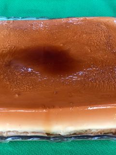Una foto de Tarta de cuajada y quesitos