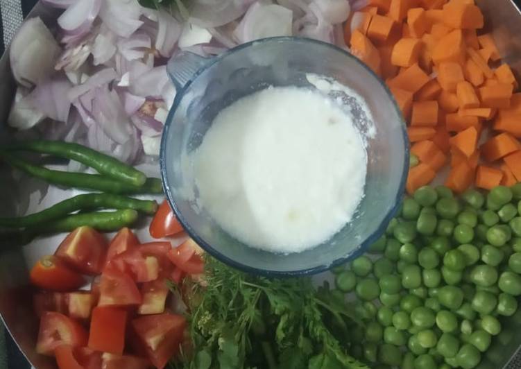 Recipe of Super Quick Homemade Vegetable pulao