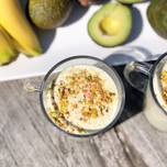 Thirsty Thursday | Creamy Avocado Banana Smoothie | Four Ingredients Smoothie