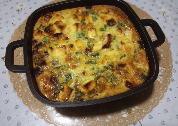 Voici la recette Gratin pomme de terre chou-fleur 🍴 à la maison