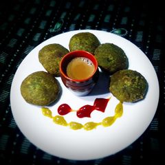 Haryalli kachori A picture of Haryalli kachori.