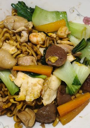 Foto resep Mie Goreng Bumbu Lodeh