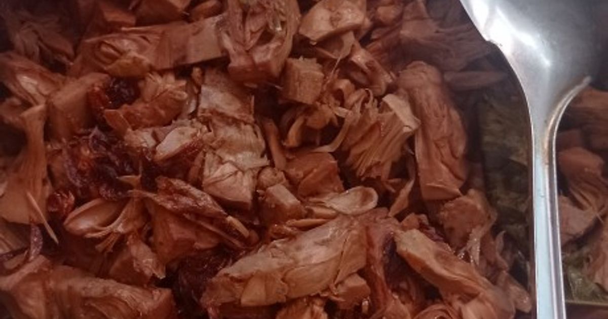 Gudeg Nangka pakai teh celup