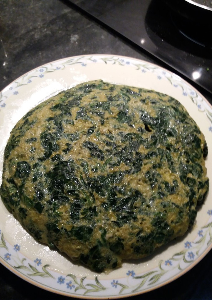 Una foto de Tarta de espinacas y queso