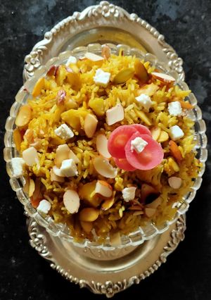 A picture of Masala pulao.