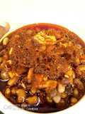 Unpeeled Ginger Ewa Agoyin Sauce
