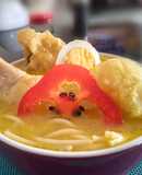 Caldo de Gallina con zapallo 👍🇵🇪