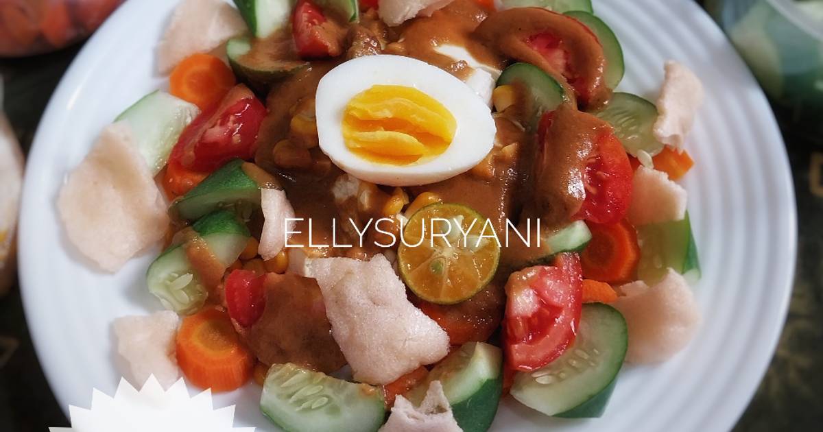 Resep Gado Gado Bumbu Kacang Sisa Lebaran Oleh Elly Suryani Cookpad