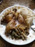 Crunchy, Creamy, String Bean & Chicken Casserole Bake