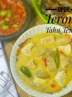 Foto resep Opor Terong Tahu Tempe
