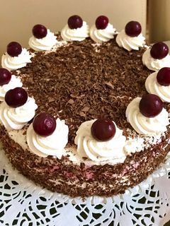 Fekete-erdő torta recept fotója