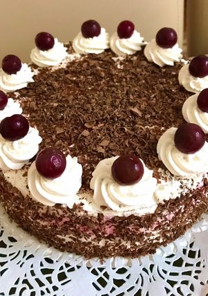 Fekete-erdő torta recept fotója