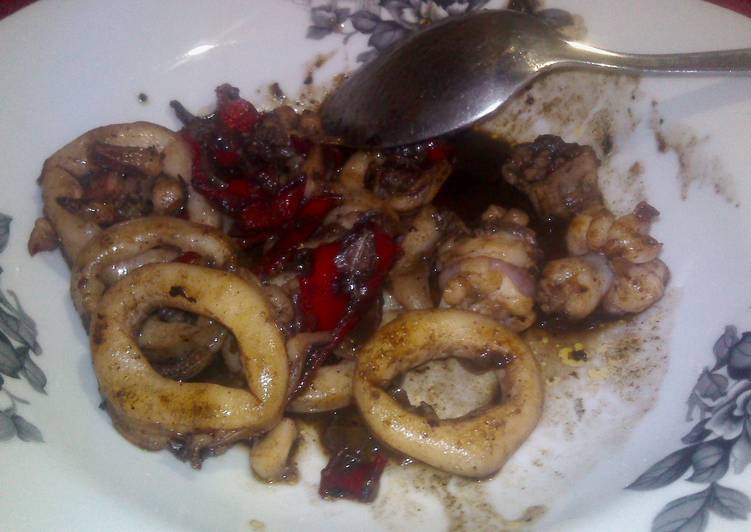 Cumi Masak Hitam🐙 Ala LisaYahudin