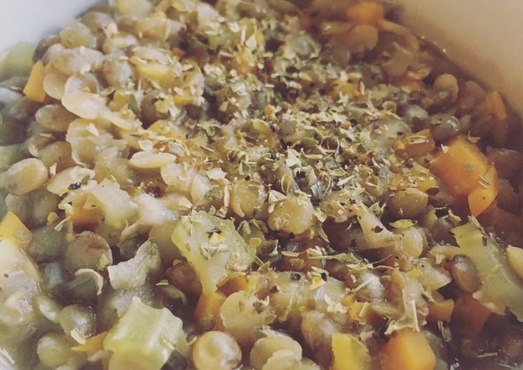 Step-by-Step Guide to Prepare Quick Lentil soup 🍲