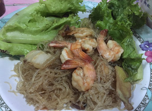รูปของ หมู กุ้ง อบวุ้นเส้น