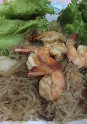 รูปของ หมู กุ้ง อบวุ้นเส้น