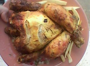 صورة لوصفة دجاج مصلي