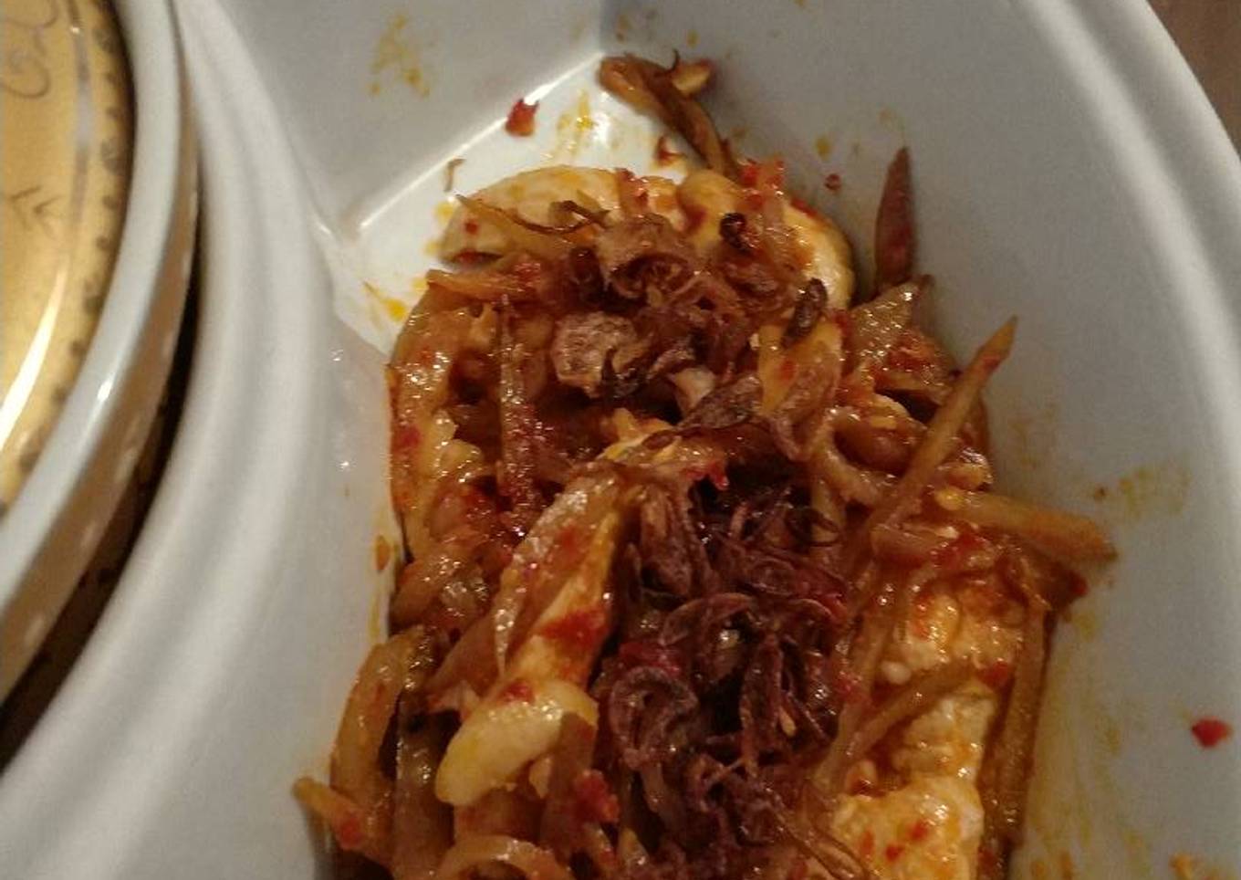 Balado Ayam fillet mangga muda