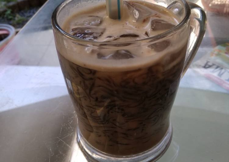 makanan Cappucino cincau yang Bikin Ngiler