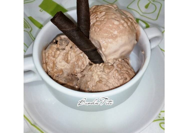 Resep 362.Milo Ice Cream Homemade🍨🍫 yang Lezat Sekali