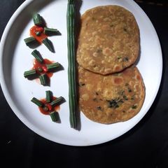 A picture of Drumstick Paratha.