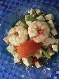 Foto resep Tumis tahu udang