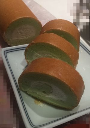 Foto resep Pandan swiss roll tanpa pengembang