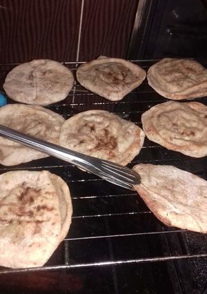 صورة لوصفة عمل الحواوشي بالعيش المصري