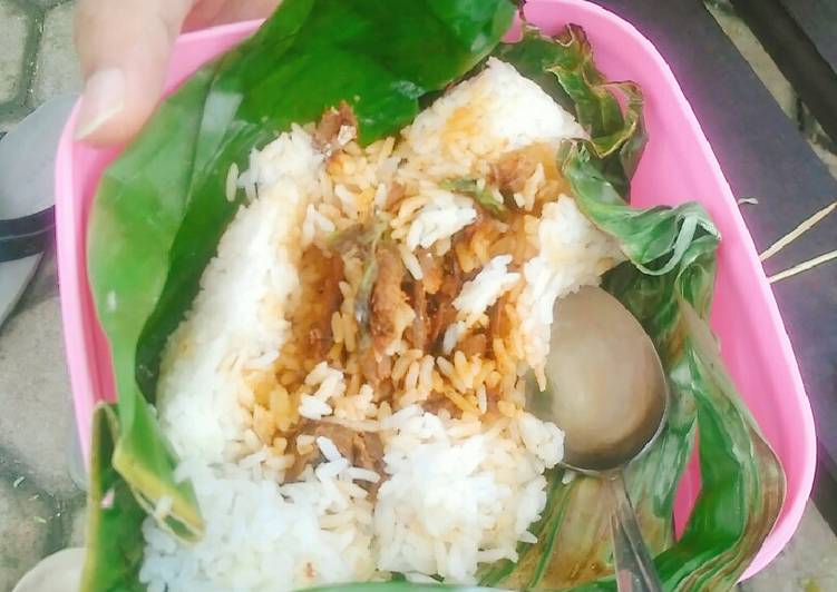 Kiat-kiat memasak Nasi Bakar Praktis enak