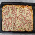 Pizza Casera de Mozzarella y Jamón