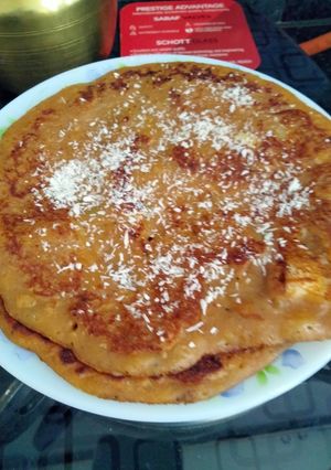 A picture of Atta chakuli(wheat flour pancke).