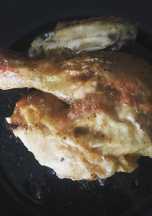 Una foto de Pollo asado