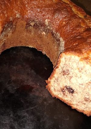Una foto de Budin de banana