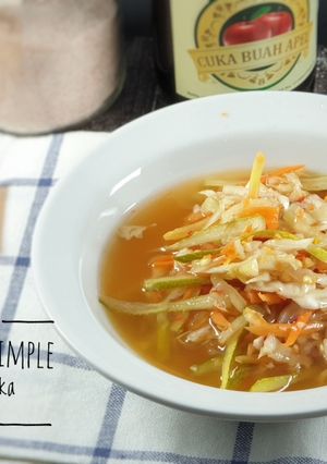 Foto resep 44#👌Asinan super simple#ketopad
