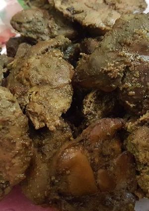 صورة لوصفة الكبدة المشويه