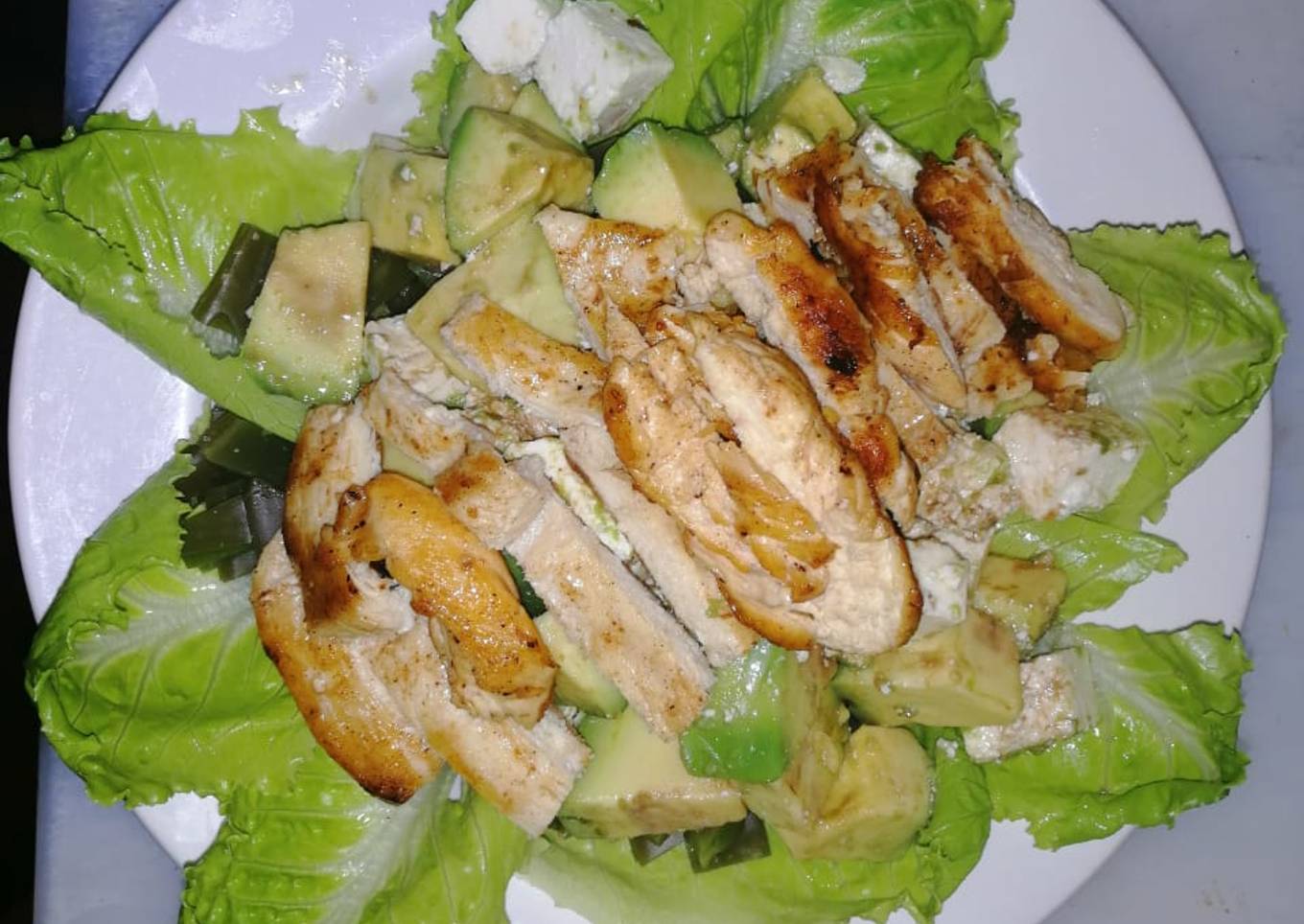 Ensalada de nopal c/ pollo