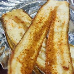 A picture of Raw banana fry.