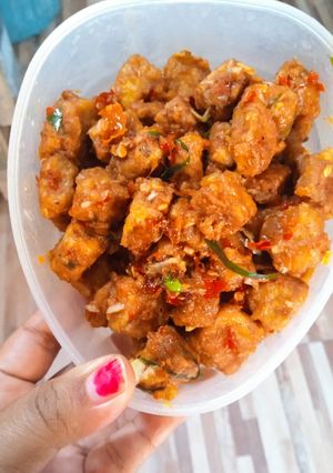 Foto resep Tempe daun jeruk