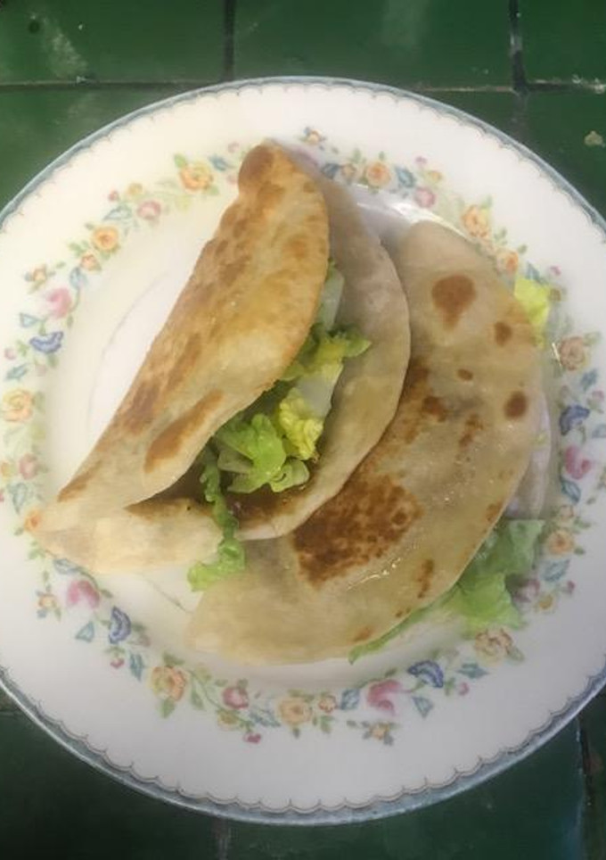 Una foto de DOBLADAS DE QUESO, CAMARONES 🍤 Y MOLE