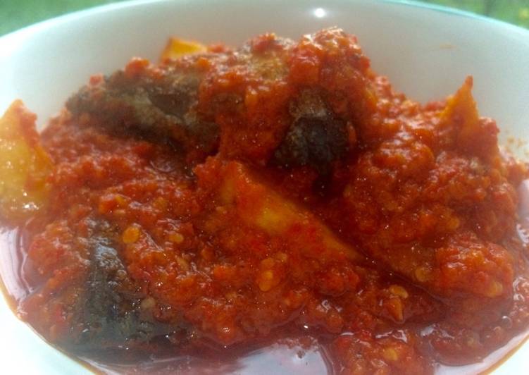 Resep Sarden Goreng Balado, Enak