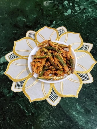 Recipe Crispy Bhindi (Ladyfinger) Fry which So Delicious