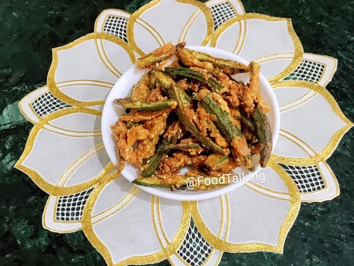 Recipe Crispy Bhindi (Ladyfinger) Fry which So Delicious