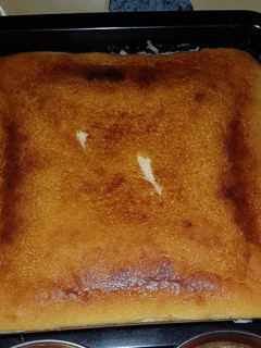 Una foto de Tarta de queso con leche condensada