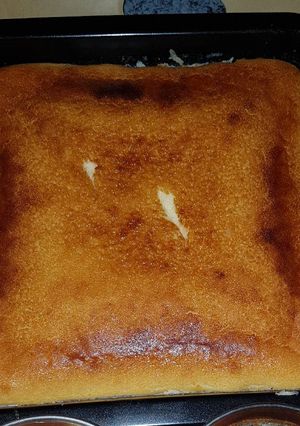 Una foto de Tarta de queso con leche condensada