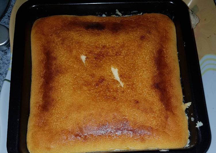 Tarta de queso con leche condensada