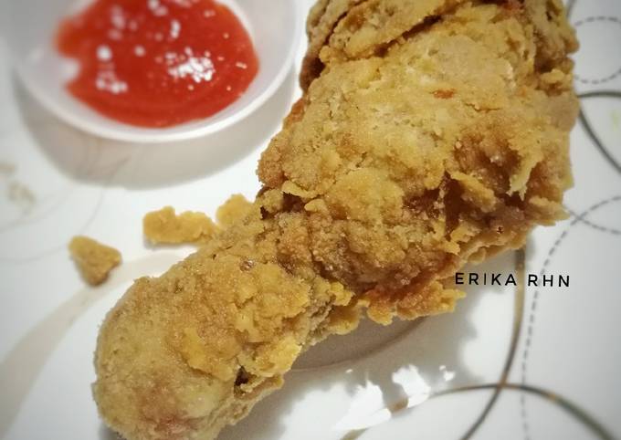 Cara bikin Ayam Goreng Crispy Spesial Tepung Kobe Cara bikin Ayam Goreng Crispy Spesial Tepung Kobe